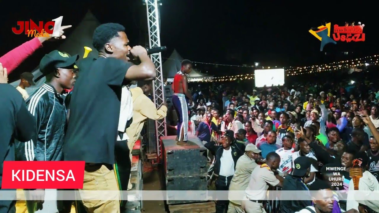 KIDENSA MC KWENYE SHEREHE ZA MWENGE2024 MOROGORO MJINI VIWANJA VYA K NDEGE, HII NI MIDUNDO YA USWAZI