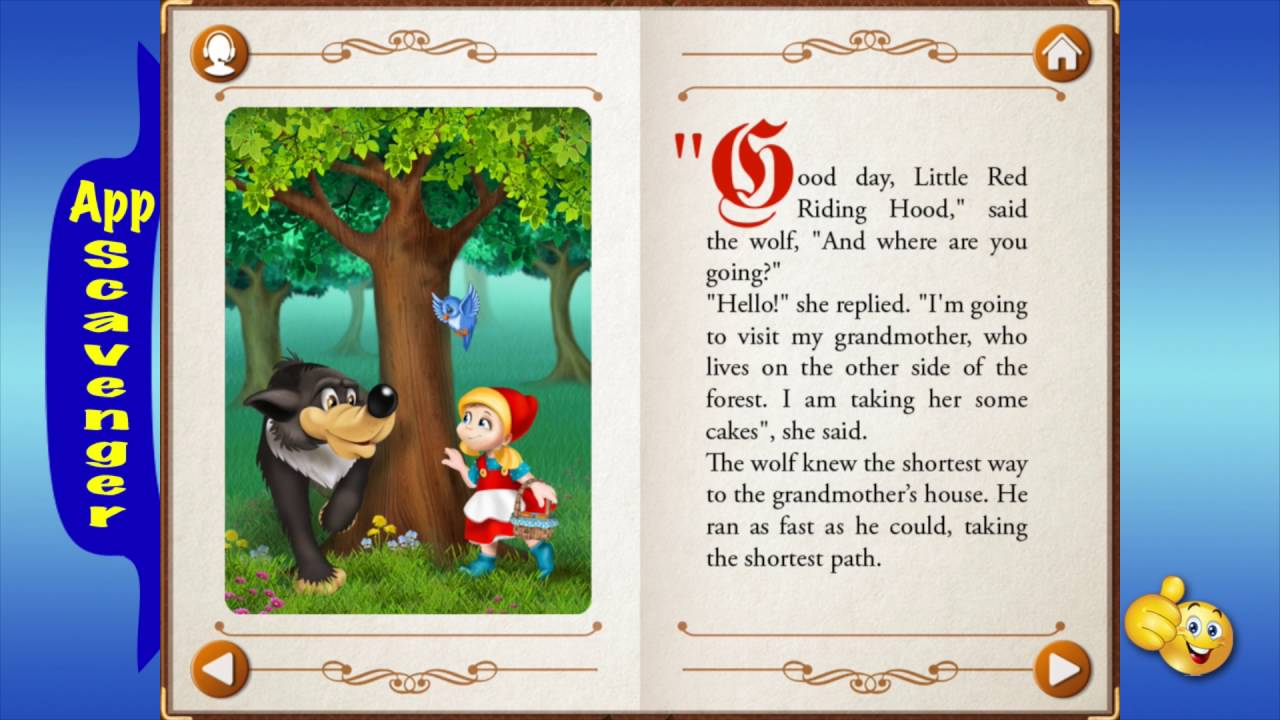 Kids Academy - Little Red Riding Hood ... reading stories is FUN