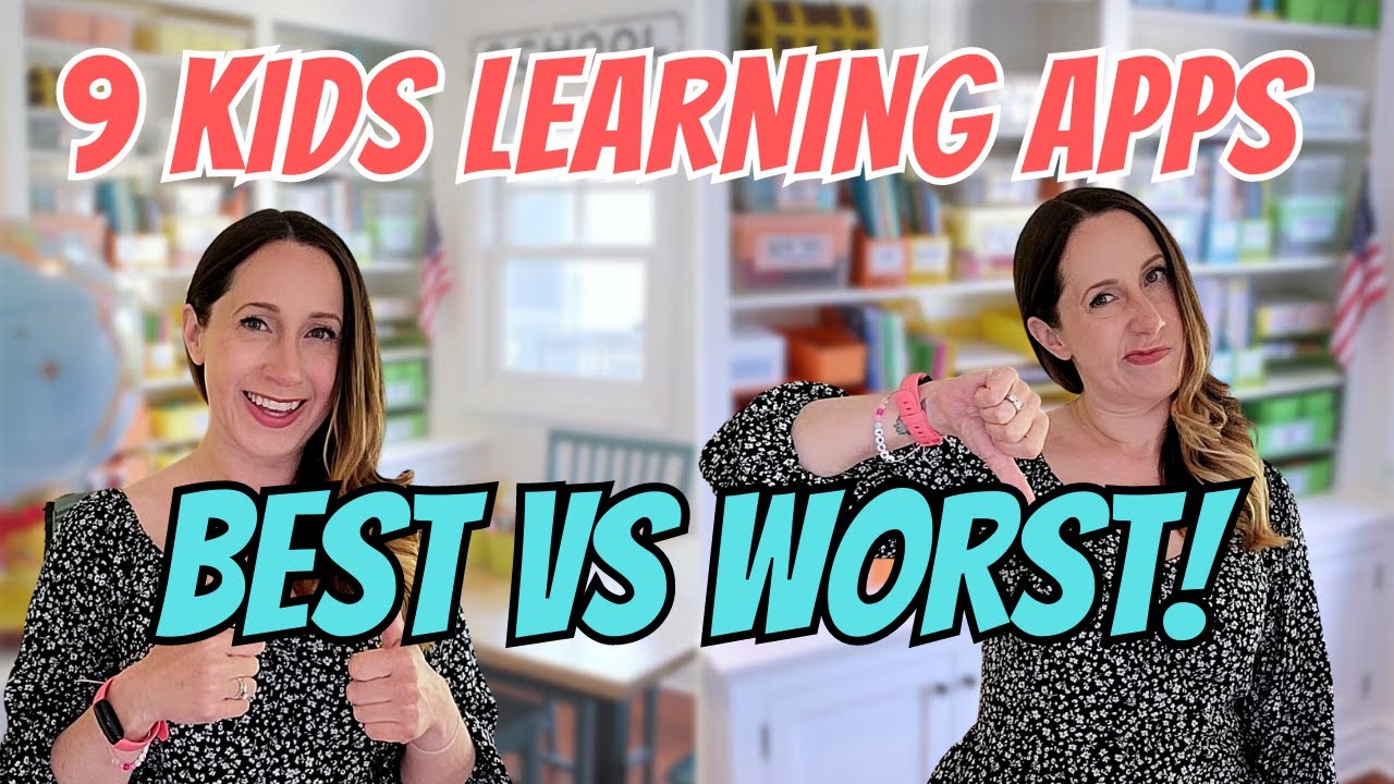 KIDS LEARNING APPS REVIEW [9 Educational Apps for Kids in 2023]