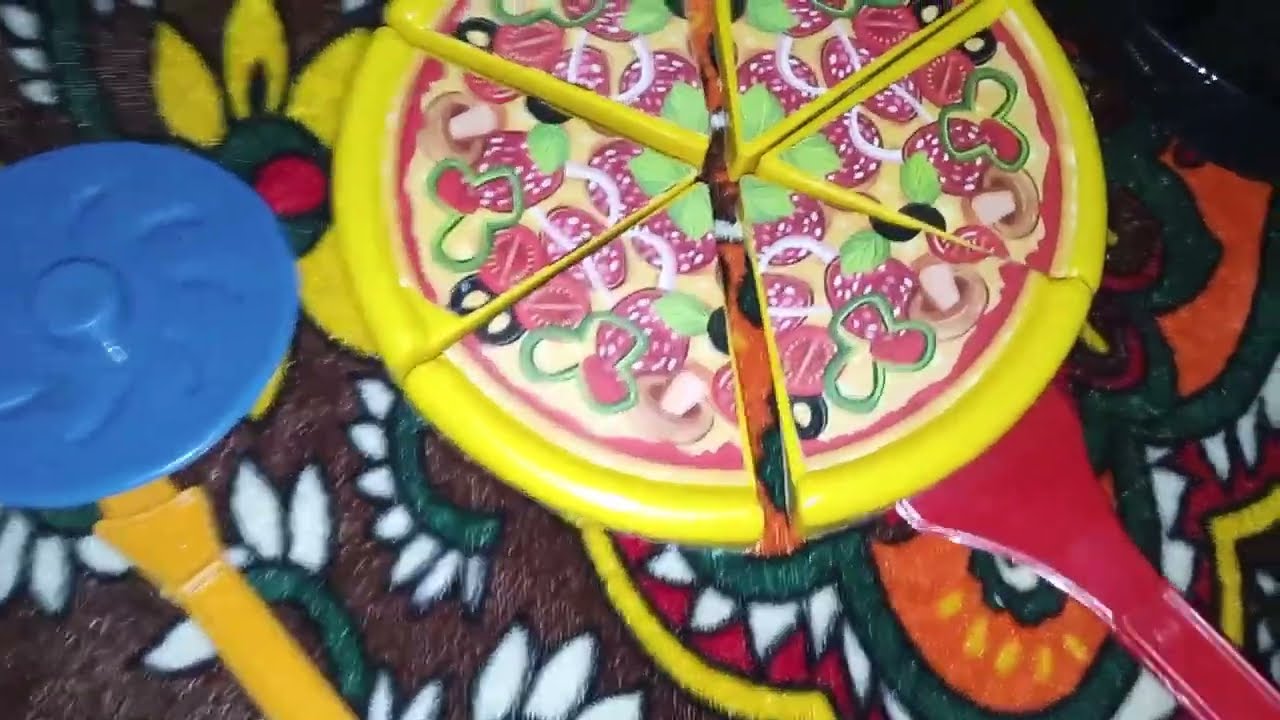 Kid's, Make a Toy Pizza for the👈 Paw Patrol #ToyGarden🥰👍