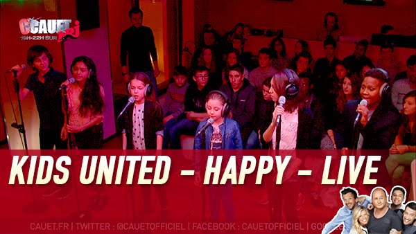 Kids United - Happy (Pharrell Williams) - Live  - C’Cauet sur NRJ