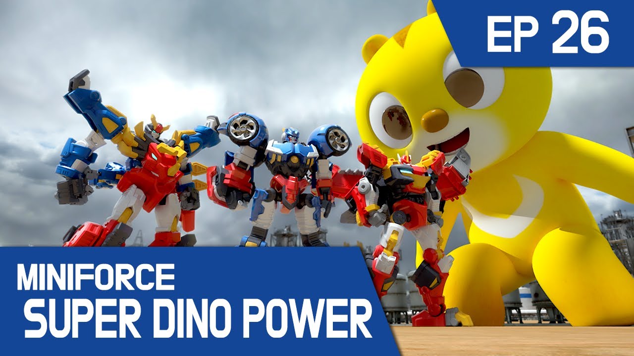 [KidsPang] MINIFORCE Super Dino Power Ep.26: Miniforce Faces Largest Threat Ever, A Giant Powerball!