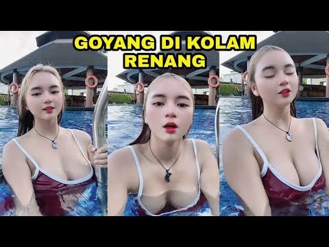 Kienzy Mylien Renang Lepas Baju