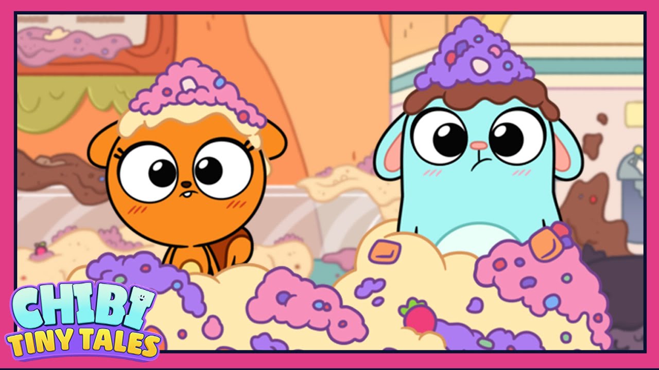 Kiff Chibi Tiny Tales | Fro Yo Frenzy 🍦| @disneychannelanimation