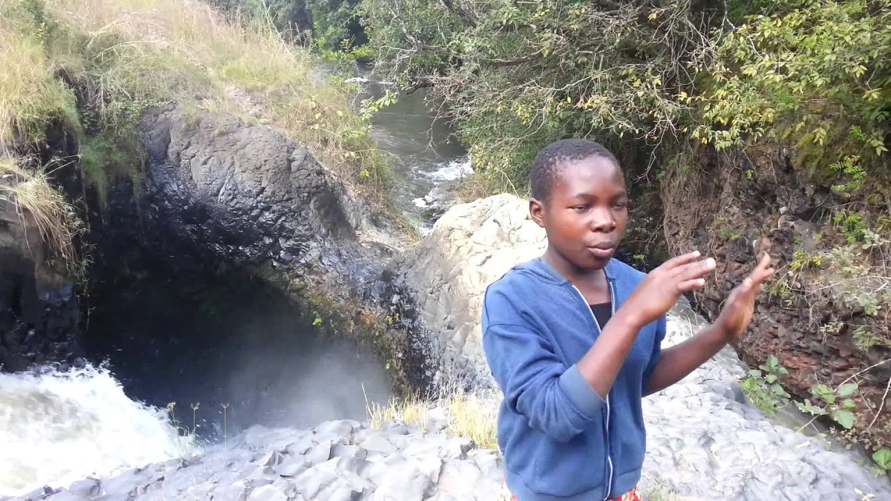 Kijungu Waterfalls from the historical eye.