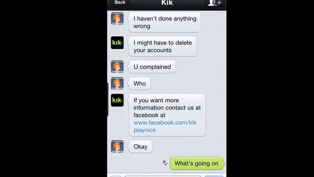 Kik trolling is back