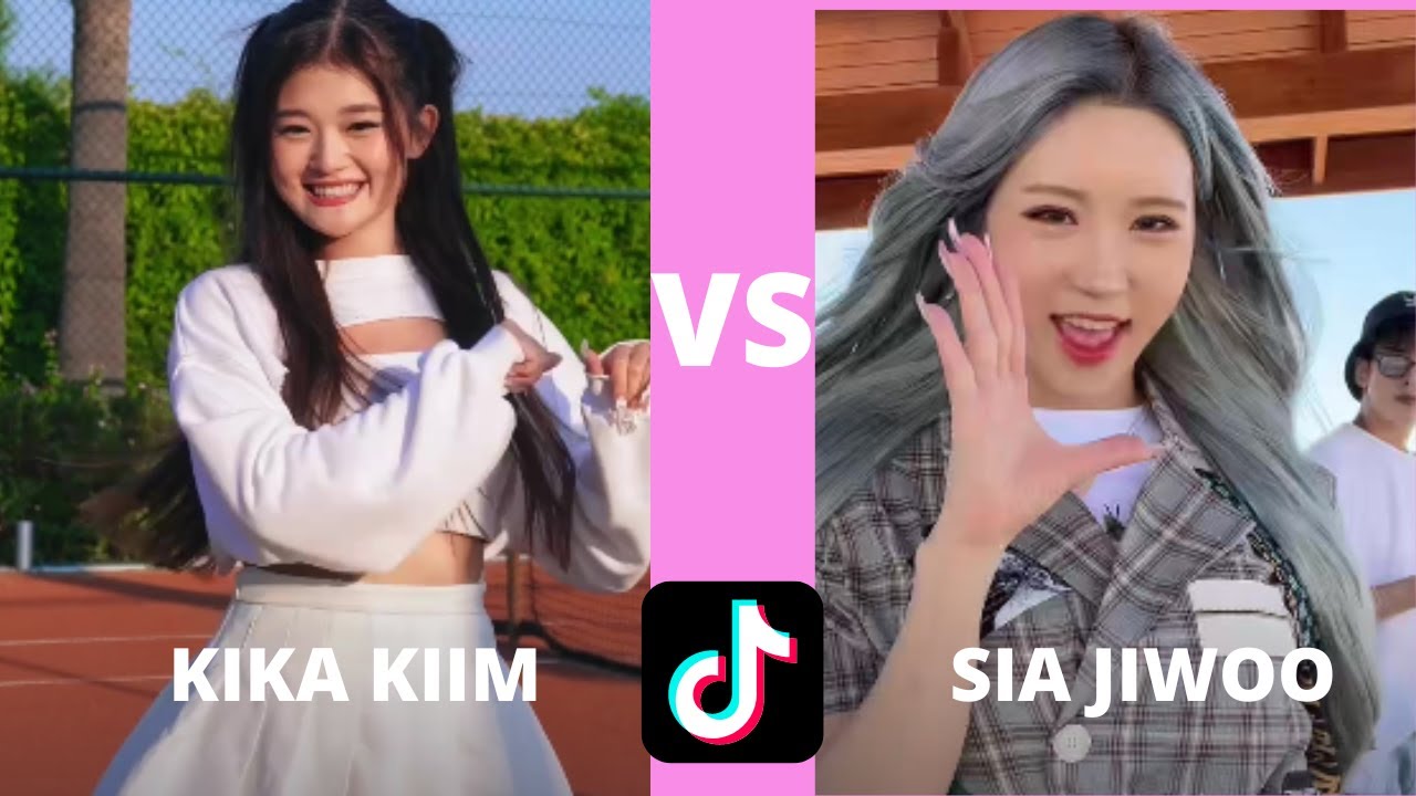 KIKA KIM VS SIA JIWOO🤩 LATEST TIKTOK DANCE COMPILATION ⭐ SEPTEMBER 2022