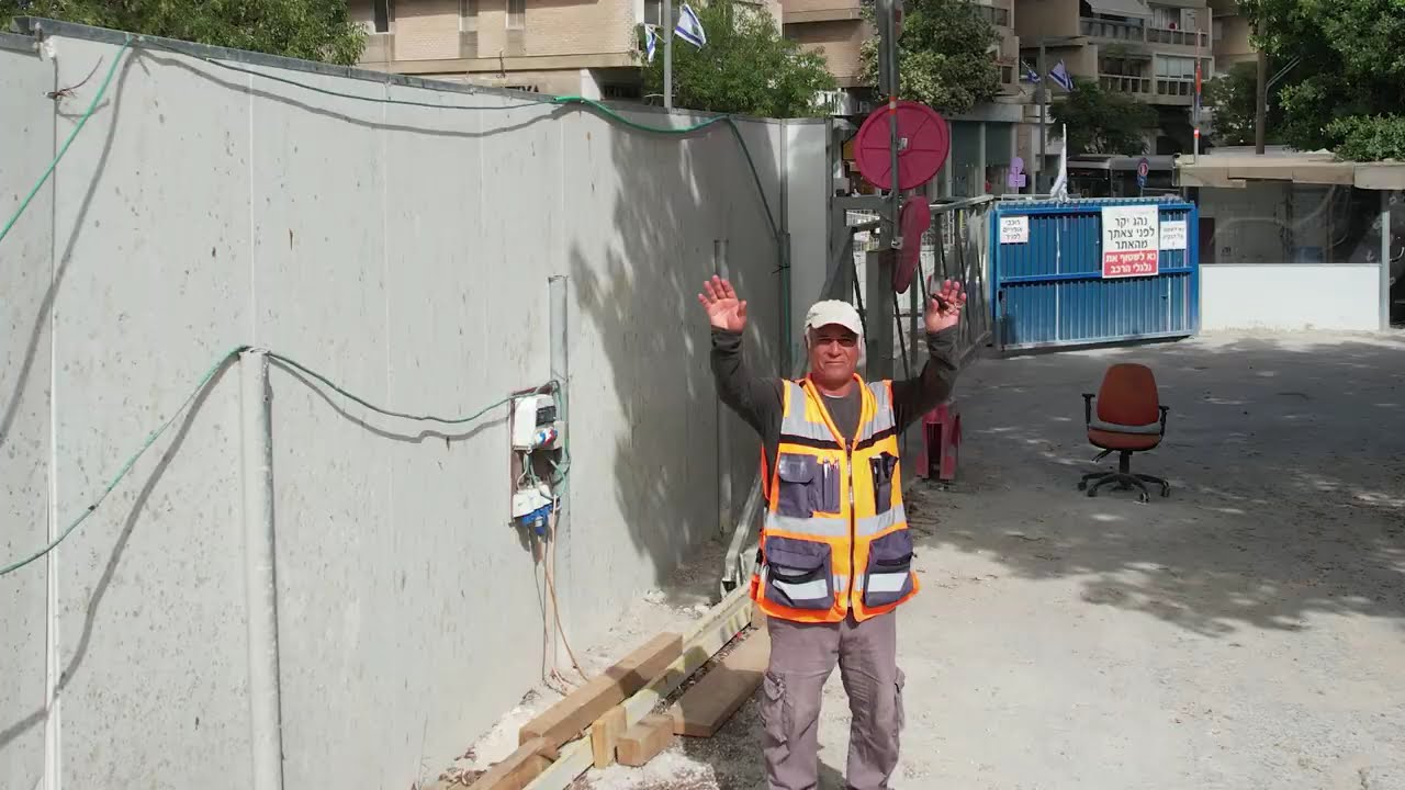 Kikar Hamedina Drone Footage - April 2025