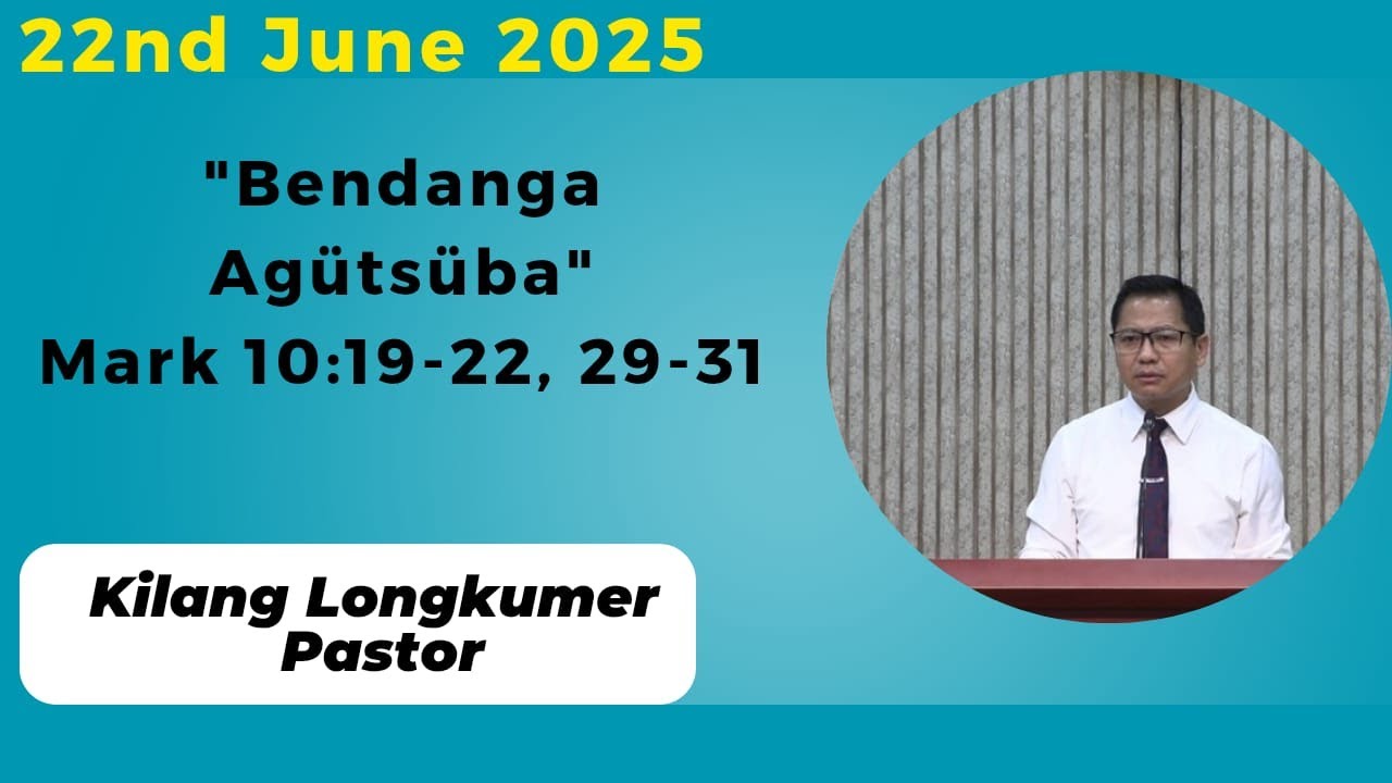 Kilang Longkumer, Pastor | 