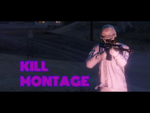 KILL MONTAGE (thnnx for 200sub)  GTA ONLINE