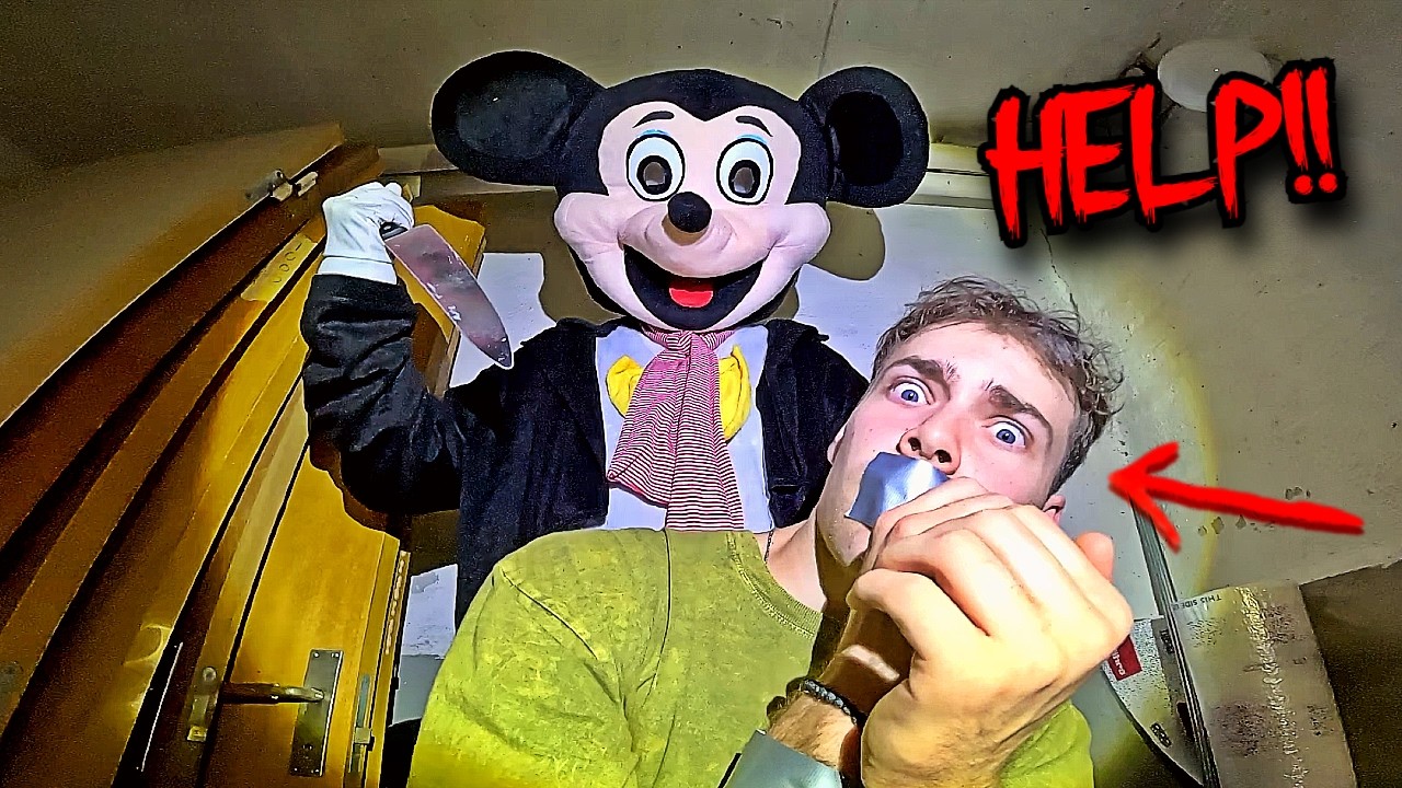KILLER MICKEY MOUSE REAL LIFE ESCAPE 3 (PARKOUR POV)