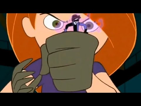 Kim grabs Mego (from Kim Possible) [Para-Giantess]