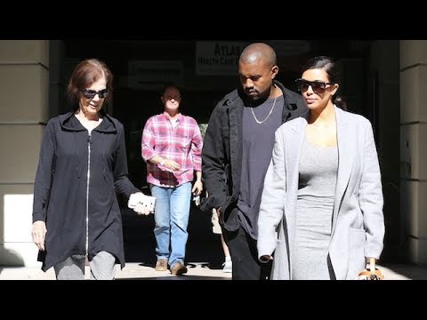 Kim Kardashian Treats Grandma Mary Jo To Breakfast [2014]