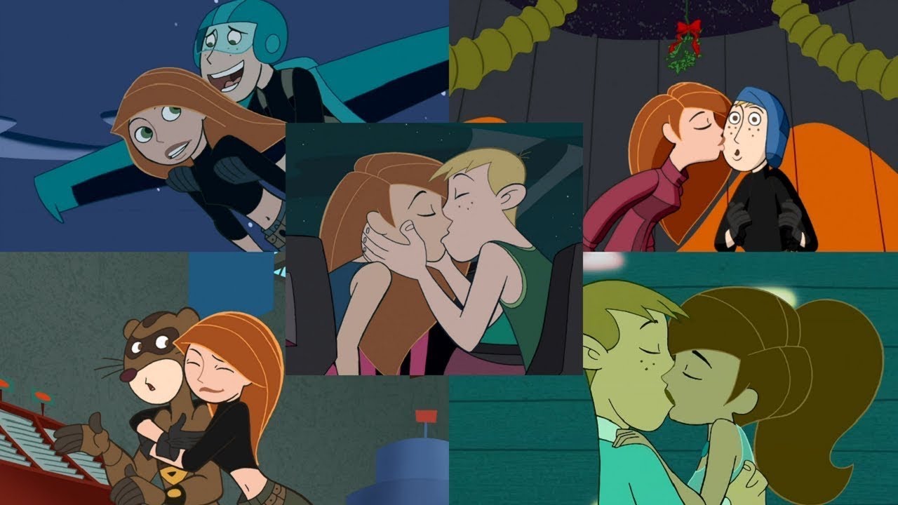 Kim Possible - Kim x Ron moments All Seasons