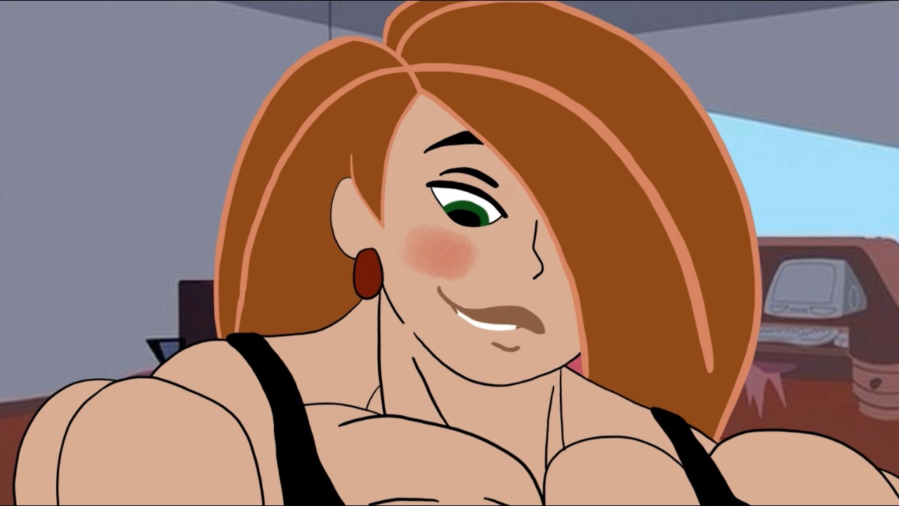 Kim Possible Muscle Growth Protein Shake Animation