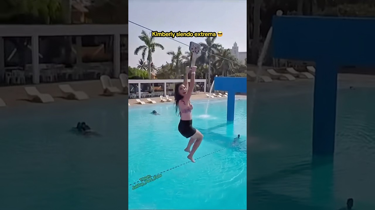 KIMBERLY LOAIZA BEING EXTREME 😳 | #jukilop #shorts #kimberlyloaiza