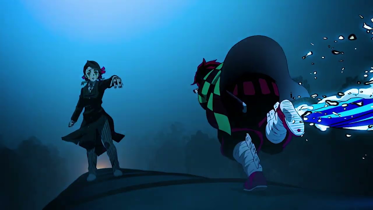 Kimetsu no Yaiba / Demon Slayer Tanjiro vs Enmu 4K | No Subtitle & No Copyright