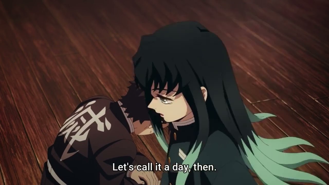 Kimetsu no Yaiba S4 Ep 4 | Tokito Training Training Tanjiro & The Demon Slayers Scene