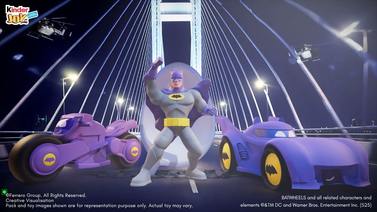 Kinder Joy X Batwheels