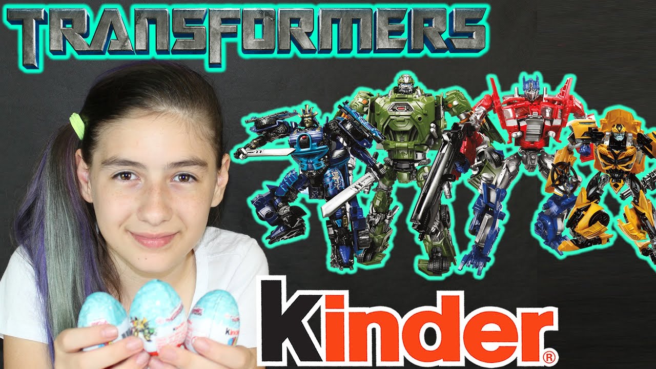 Kinder Ovo Surpresa do Transformers (Robô, Filme, Ovinhos, Coleção, Desenho)