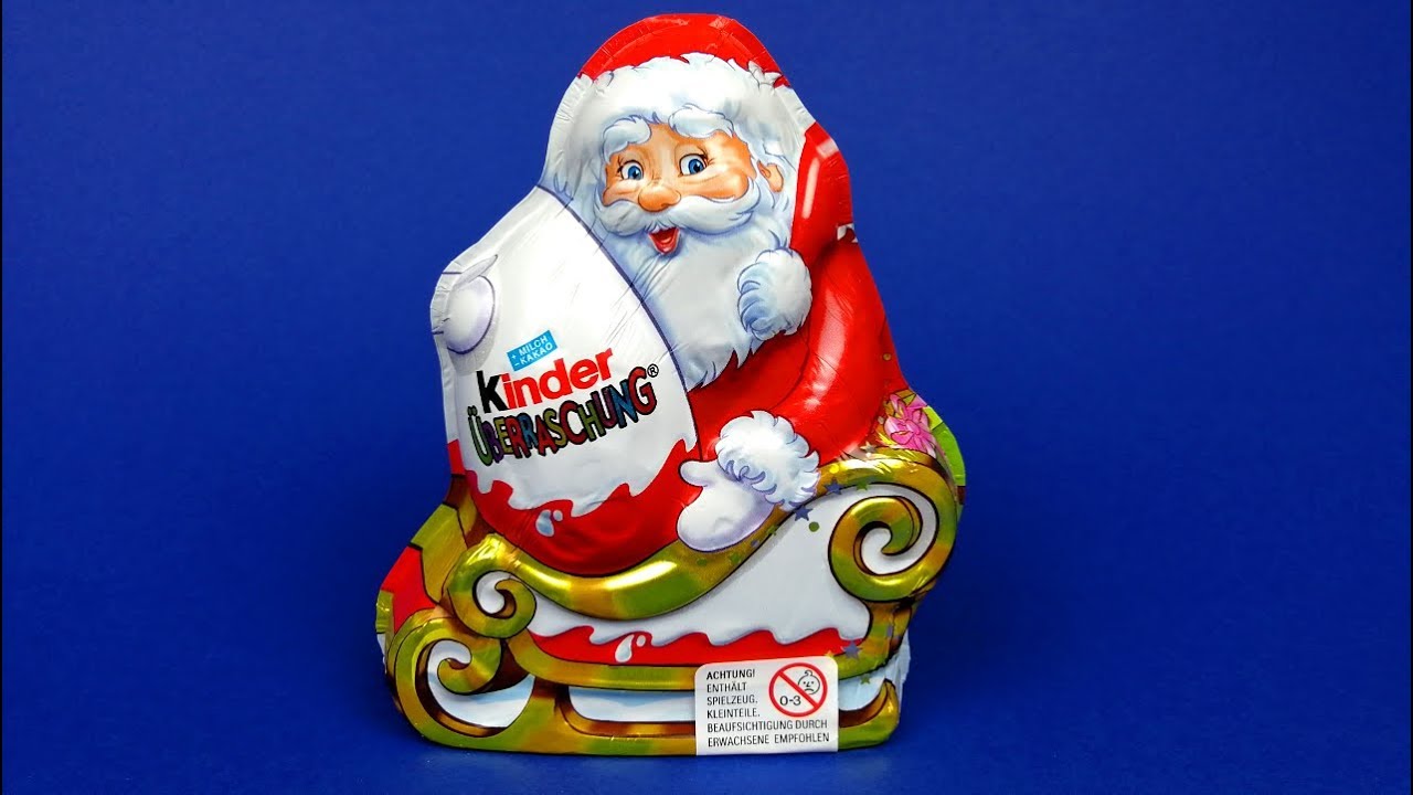 Kinder Surprise Christmas Santa Claus Surprise Egg #SurpriseBoxTV