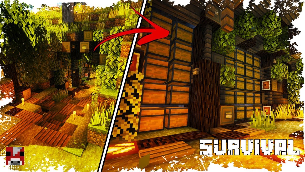 Kineticraft TImelapse - AUTOMATED STORAGE ROOM!