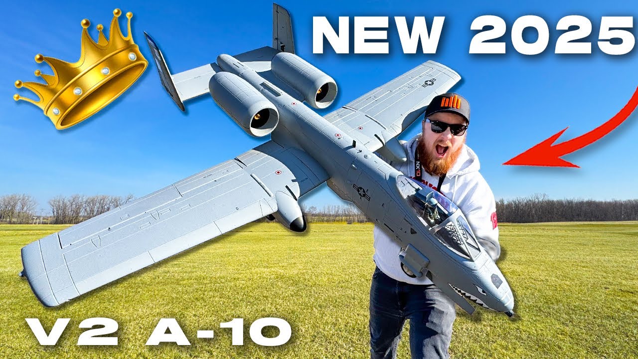 KING of A-10's? Freewing V2 A-10 Twin 80mm Maiden Grass-Ops