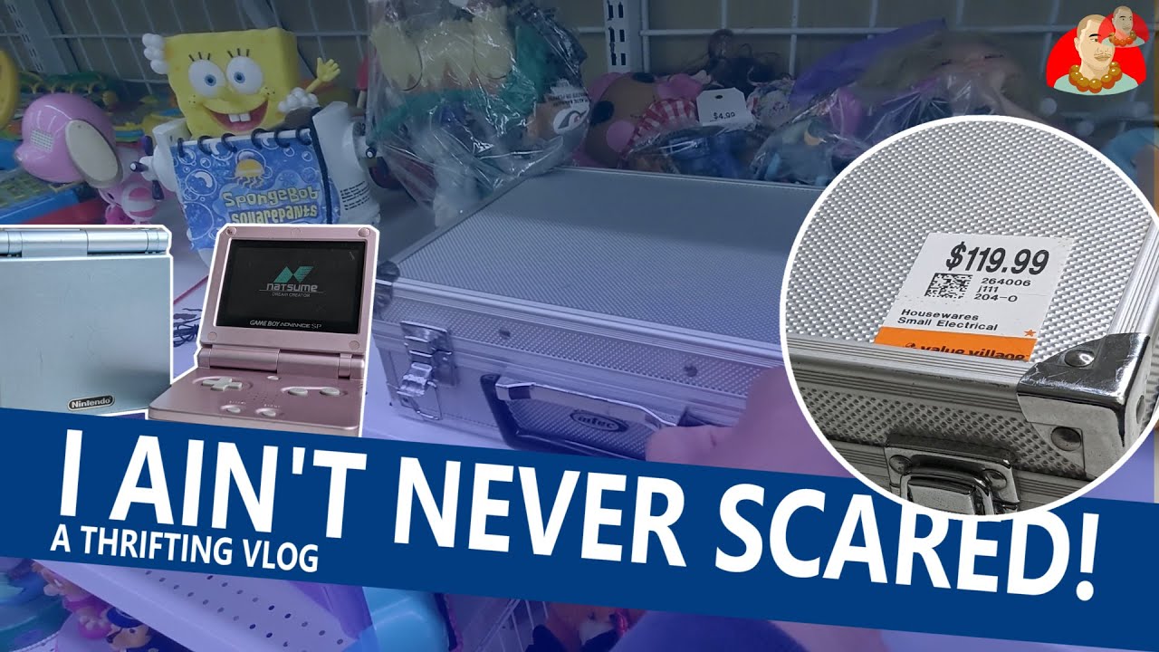 King was NEVER SCARED - Kuya Nate Thriftdweller Vlog (Gameboy Advance SP AGS101)