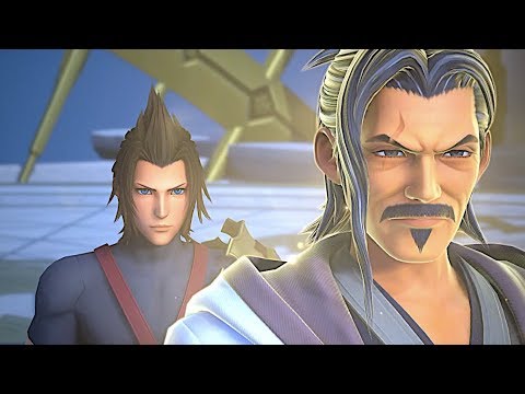 Kingdom Hearts 3 END English - Terra Transforms Into Master Eraqus
