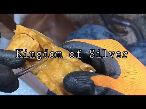 Kingdom of silver (how to make SILICONE RUBBER mold 고무주형절개)