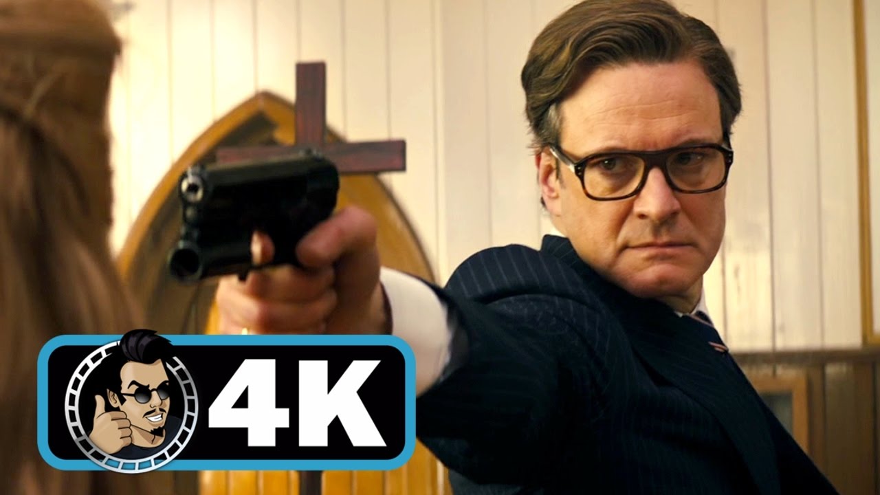 KINGSMAN: THE SECRET SERVICE Movie Clip - Church Massacre |4K ULTRA HD| Colin Firth Action 2014