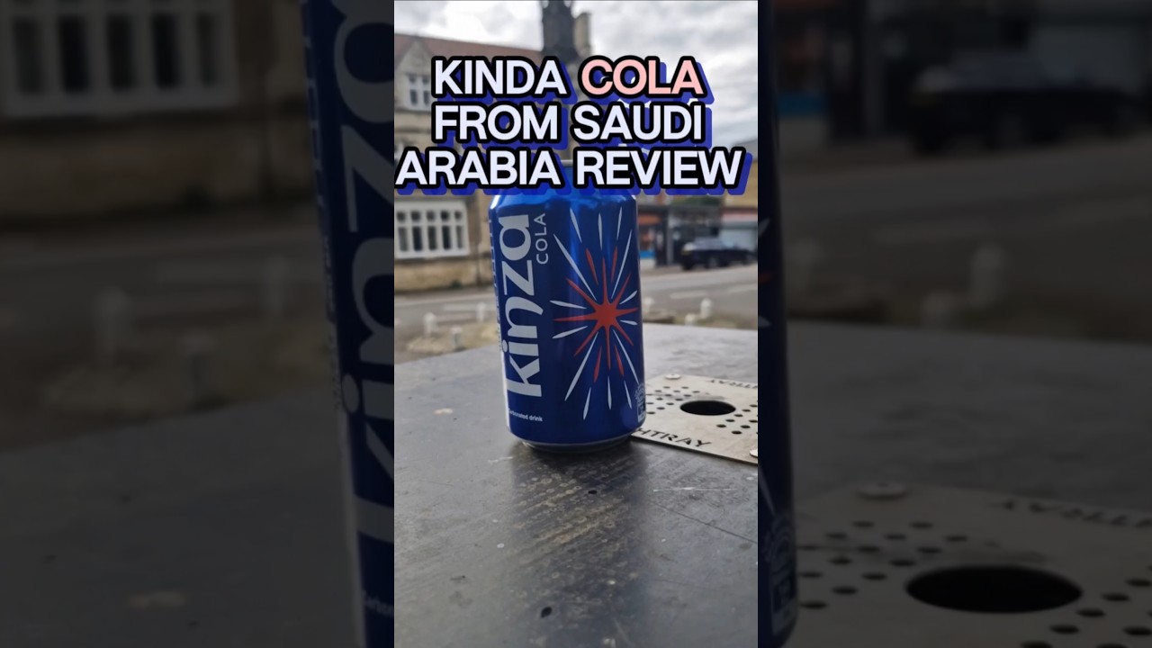 Kinza Cola From Saudi Arabia Review 🇸🇦🥤 #cola #kinza #review #saudiarabia