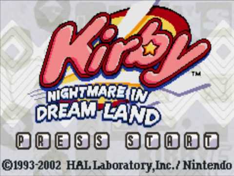 Kirby: Nightmare in Dream Land (Opening)