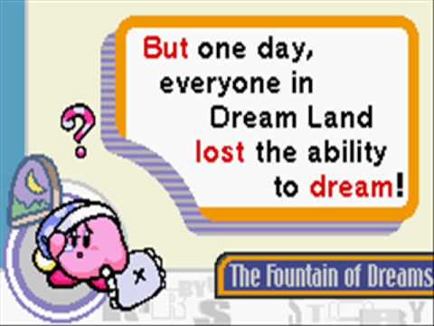 Kirby Nightmare in Dreamland - Intro