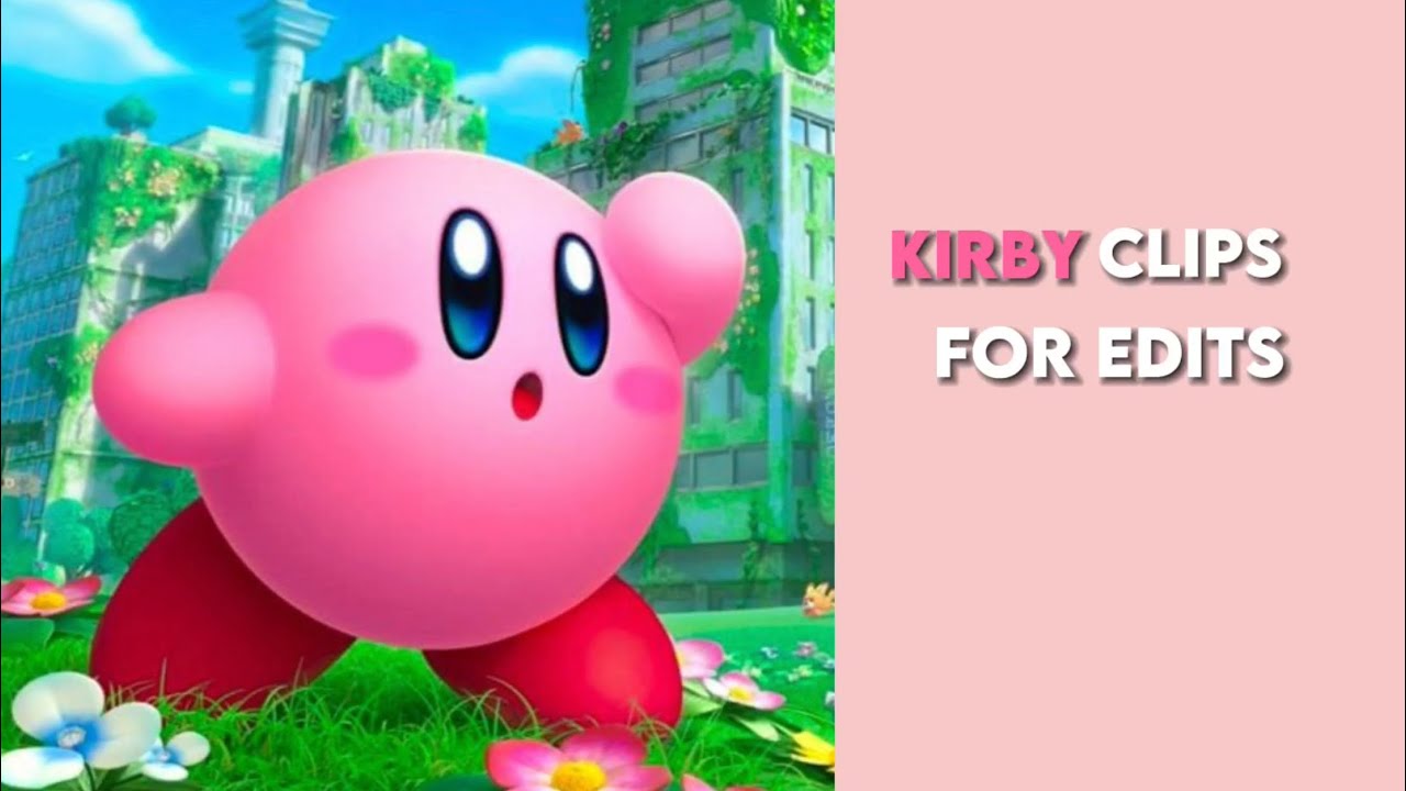 Kirby scene pack for edits