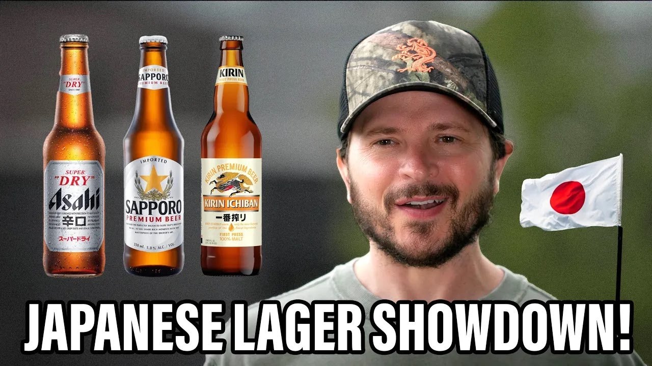 Kirin vs. Sapporo vs. Asahi - Japanese Lager Showdown!