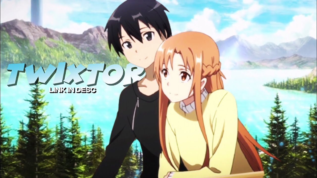 Kirito and Asuna Twixtor