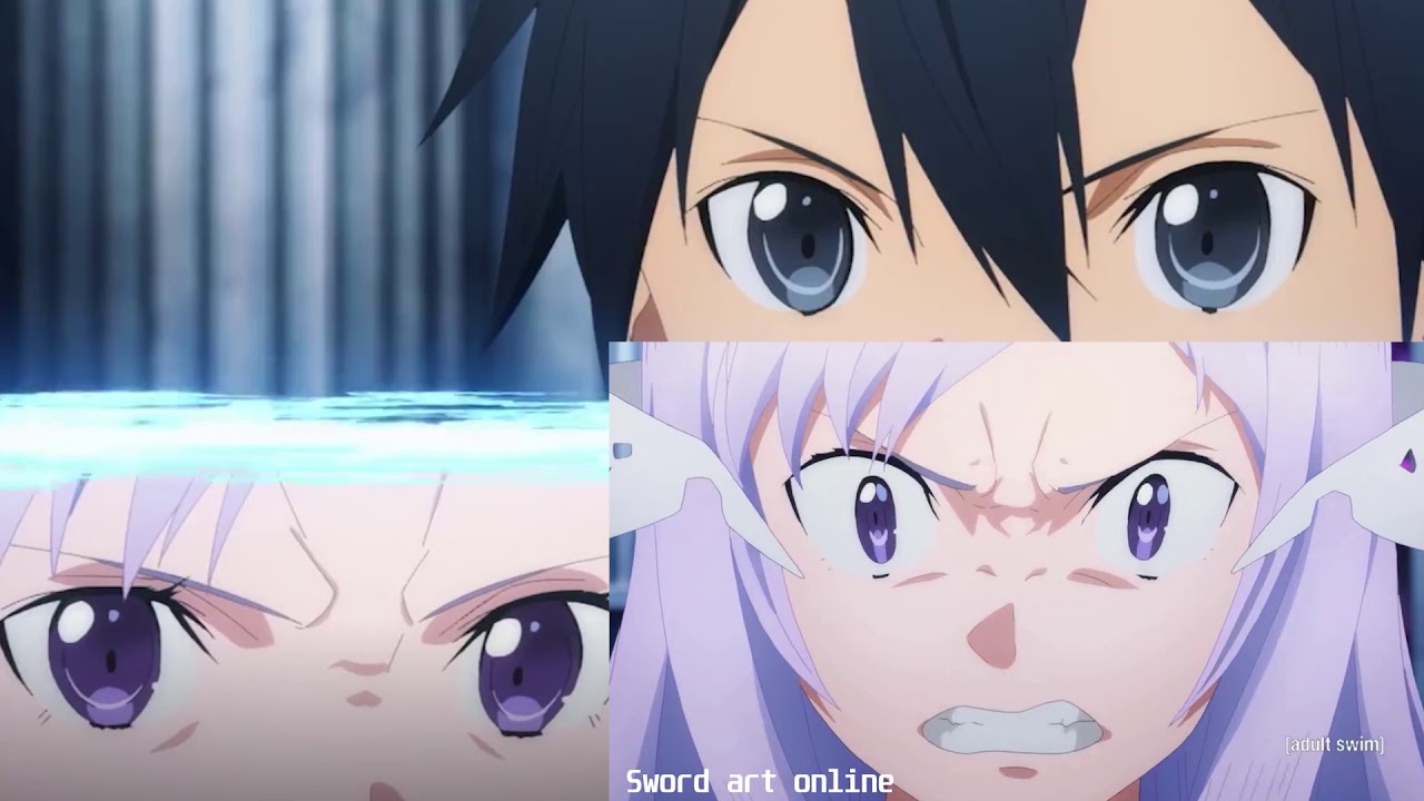 Kirito vs Quinella - Sword Art Online Alicization DUB