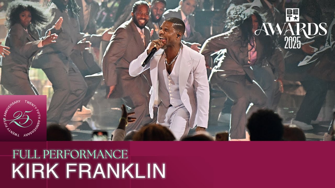 Kirk Franklin Closes Out the BET Awards With a Praise-Filled Medley That Had Everyone Stompin’