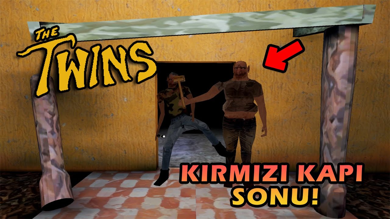 KIRMIZI KİLİTLİ KAPIDAN KAÇTIK! (İKİZLER BİRBİRLERİNE VURDU)🤣| THE TWİNS