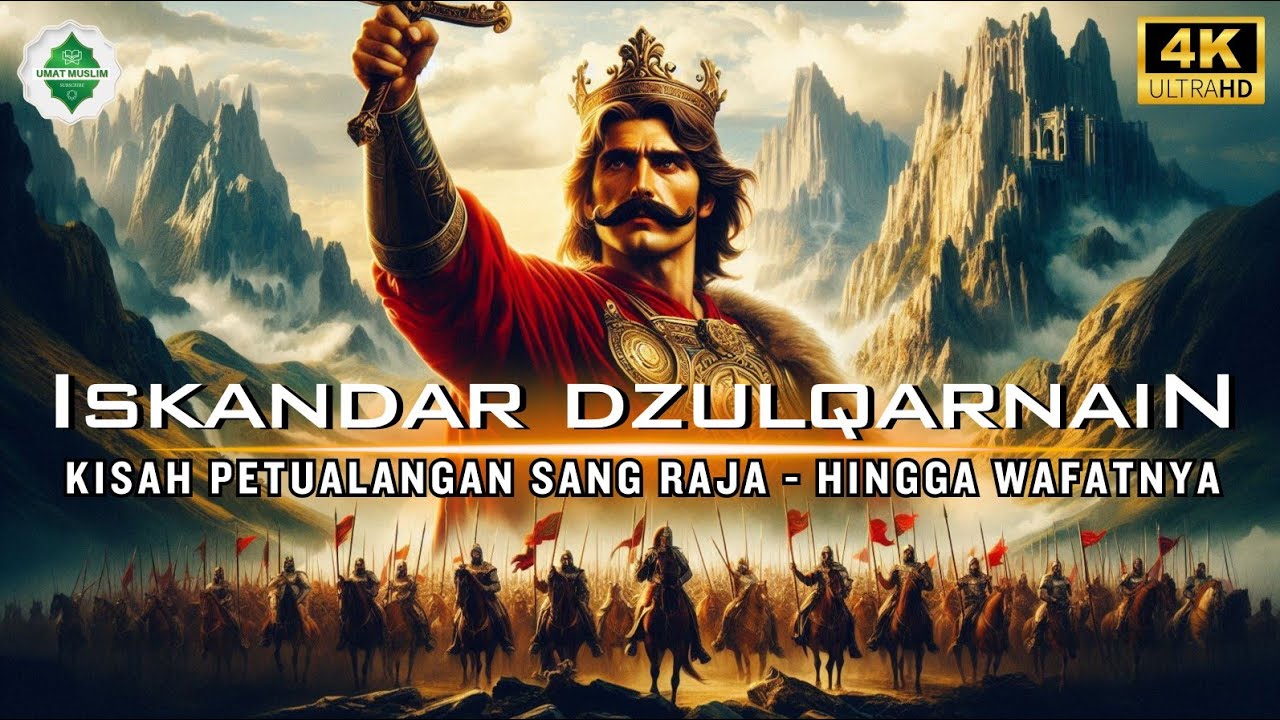 Kisah Legendaris ‼️ Raja Iskandar Dzulqarnain, Pemimpin yang Membela di Segala Penjuru.