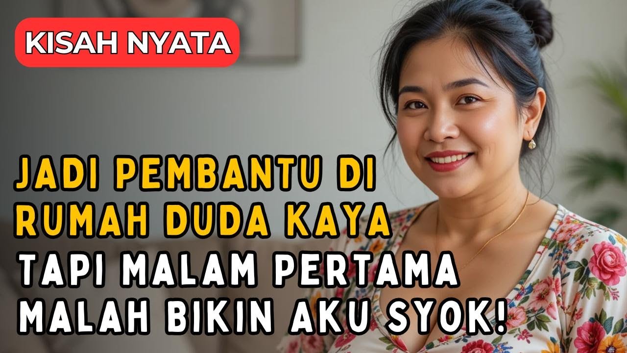 KISAH NYATA 💔 Jadi Pembantu di Rumah Duda Kaya, Tapi Malam Pertama Malah Bikin Aku Syok!