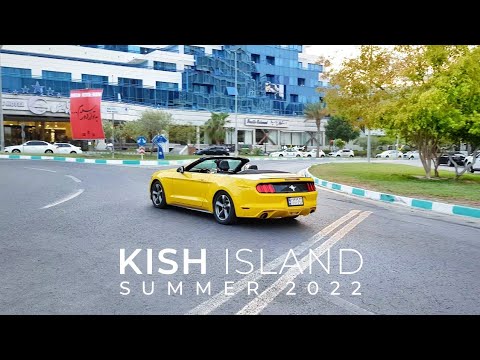 KISH ISLAND Street Walking Tour • DOWNTOWN, Summer 2022 | KishWalk