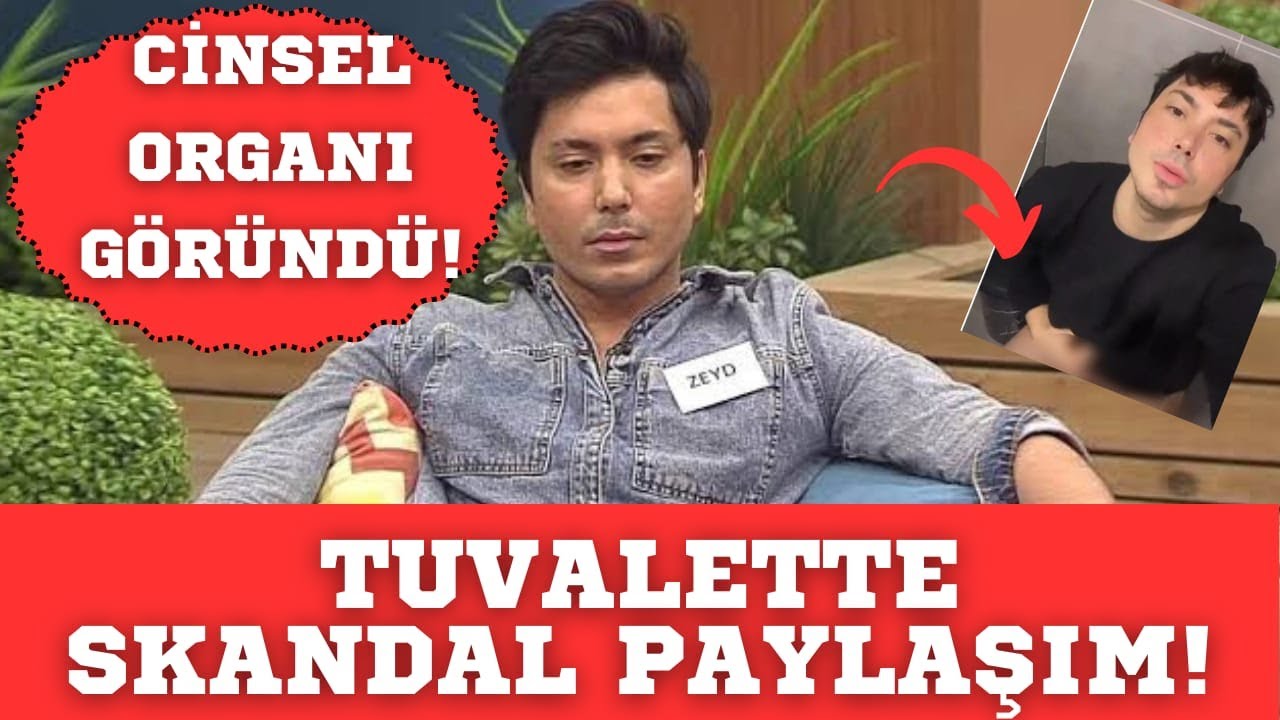 KISMETSE OLUR ZEYD TUVALETTE PAYLAŞIM YAPTI! CİNSEL ORGANI GÖRÜNDÜ!