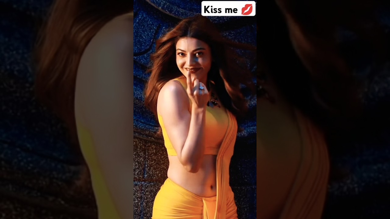 kiss me kajal agarwal 🥱#sorts #trending #ai #viralvideo #love #shortsfeed