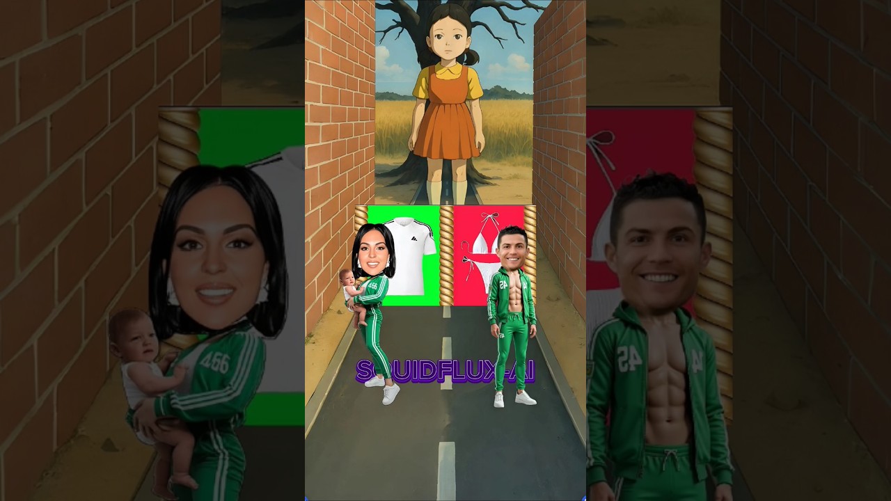 Kiss Or Slap - Ronaldo and Georgina Challenge !!! #georgina #ronaldo #gta