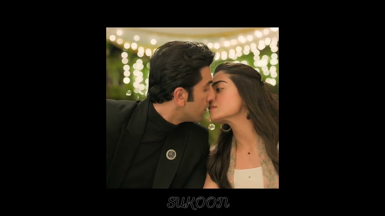 Kiss scenes Ranbir Kapoor Rashmika mandanna Kissing 😘 | Animal movie song romantic | Sukoon | scene