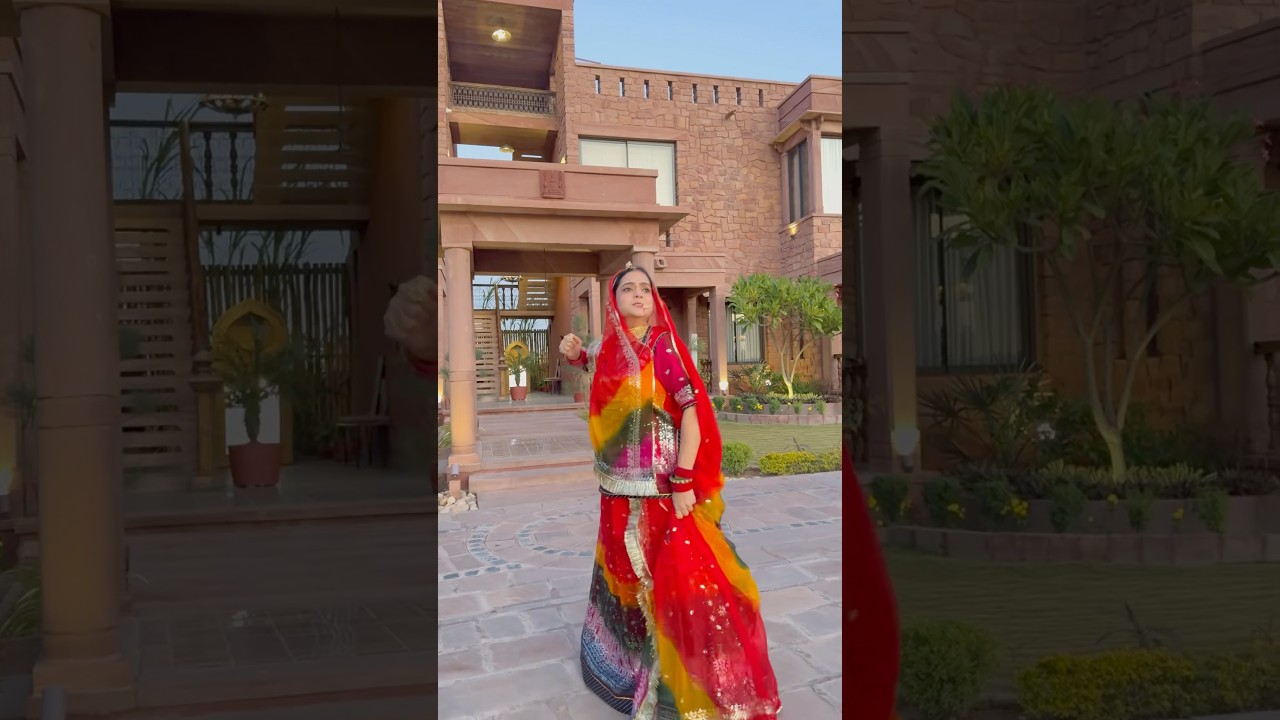 KISSIK in Rajasthani style | Pushpa 2 💃 #shorts #bollywoodsongs #funnyvideo