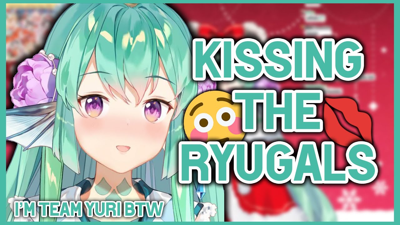 Kissing the Ryugals makes Finana blush 【NIJISANJI EN | Finana Ryugu 】