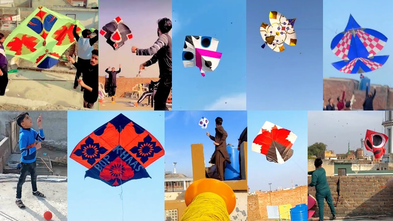Kite flying TikTok video 2022 - Basant festival 2022 TikTok video